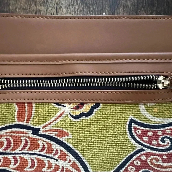 Spartina 449 leather & linen handbag - Picture 15 of 16